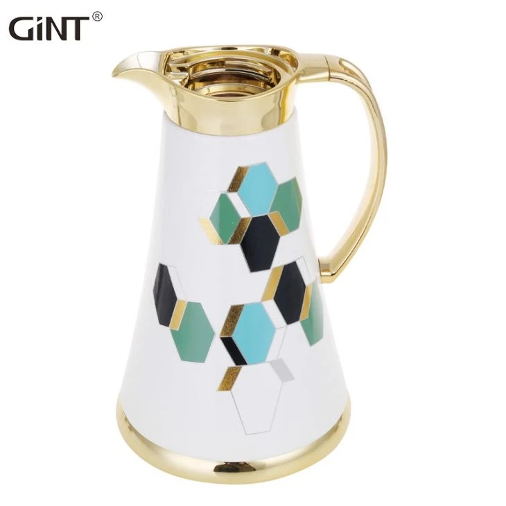 Turkish Style Insulated Vacuum Noble Coffee Pot With Glass Lined For Drinking