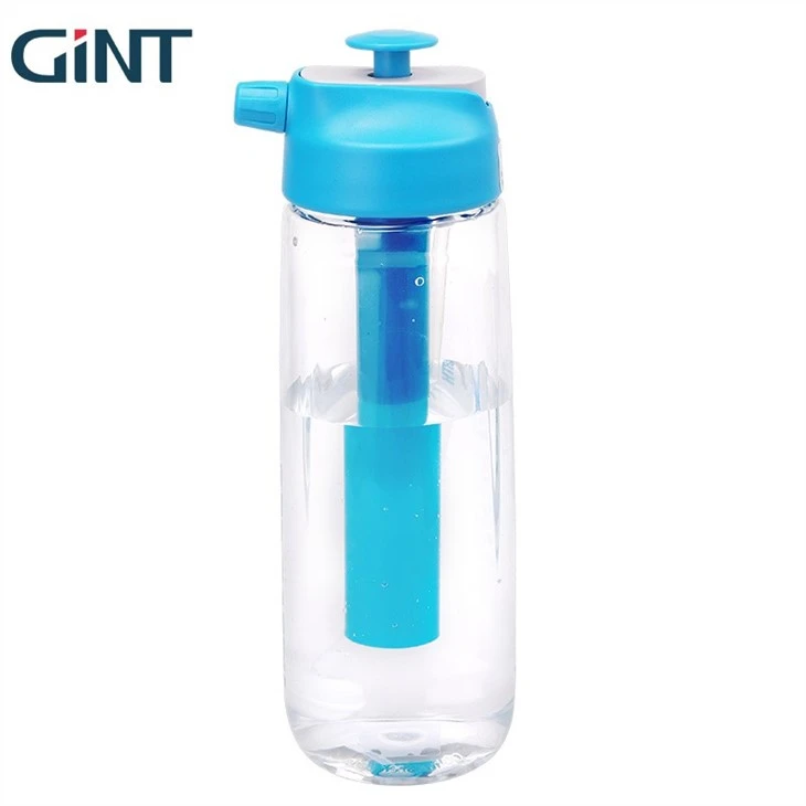 Customized Summer Spray Mist Water Bottle Portable Tritan Plastic Large Bottle Cup With Time Marker